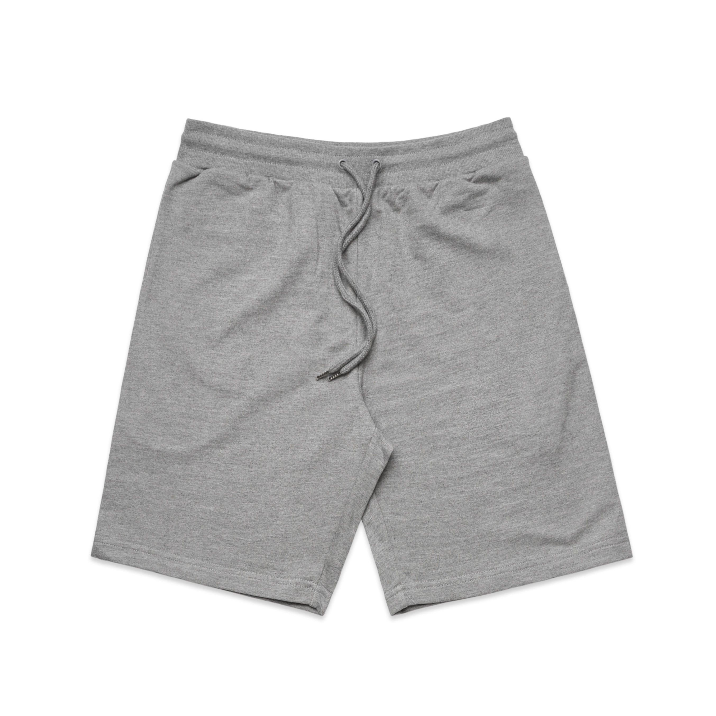 AS Colour Mens Stadium Shorts in Steel Heather