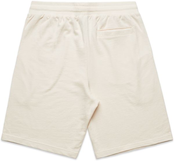 Am image of a Custom AS Colour Mens Stadium Shorts in Ecru!