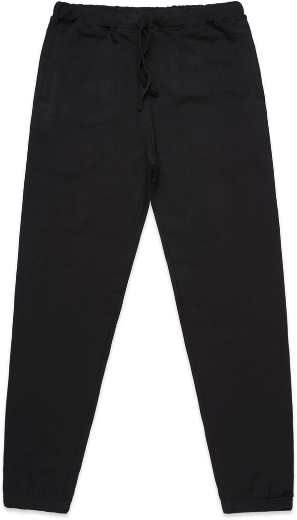 Am image of a Custom AS Colour Men's Surplus Track Pants in Black!