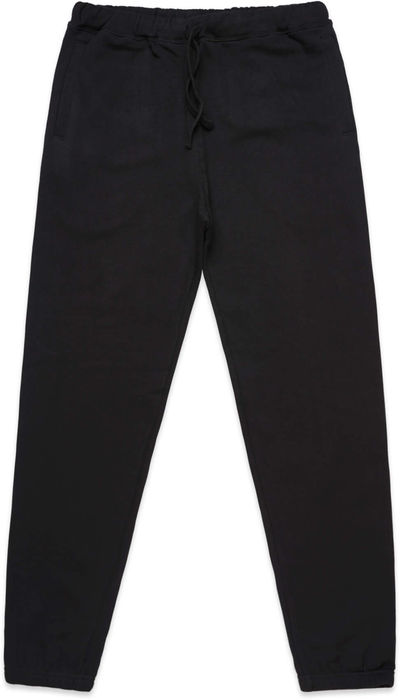 Am image of a Custom AS Colour Men's Surplus Track Pants in Black!