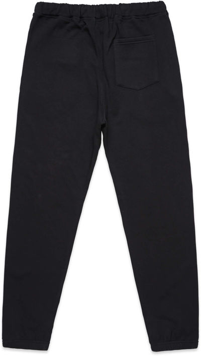 Am image of a Custom AS Colour Men's Surplus Track Pants in Black!