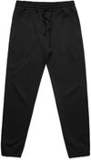 Am image of a Custom AS Colour Mens Stencil Track Pants in Black!