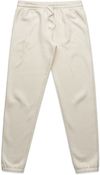 Am image of a Custom AS Colour Mens Stencil Track Pants in Ecru!