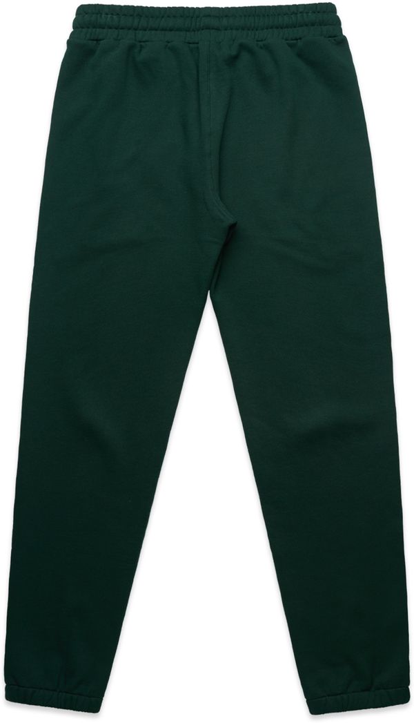 Am image of a Custom AS Colour Mens Stencil Track Pants in Pine Green!