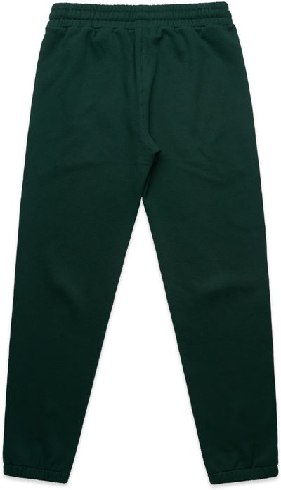 Am image of a Custom AS Colour Mens Stencil Track Pants in Pine Green!