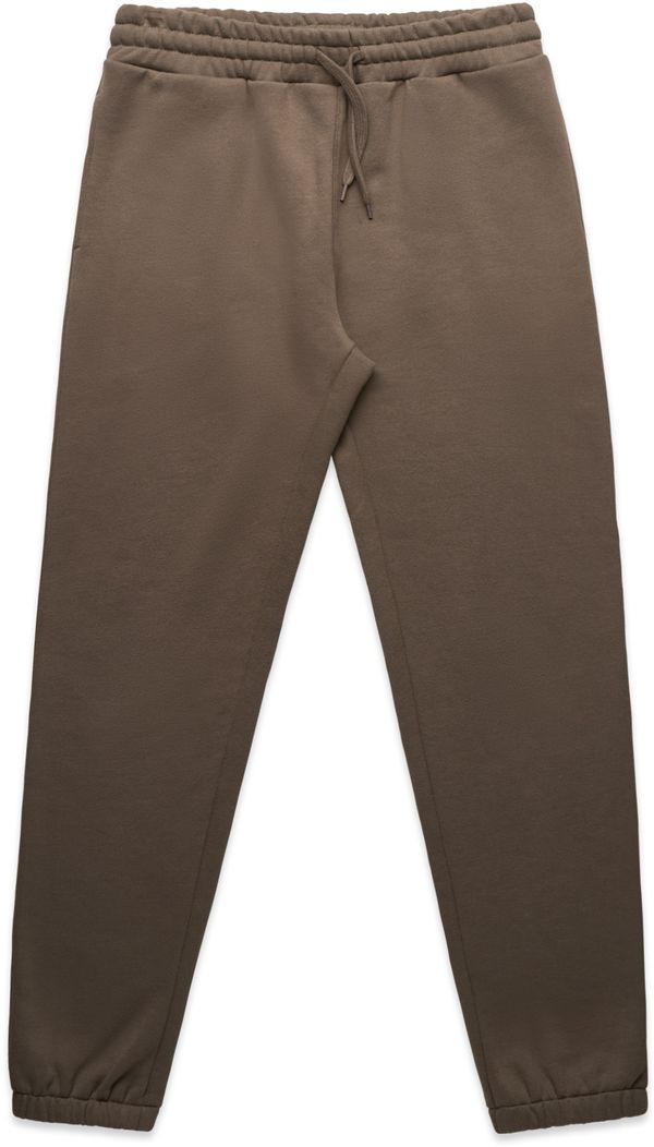 An image of a Custom AS Colour Mens Stencil Track Pants in Walnut!