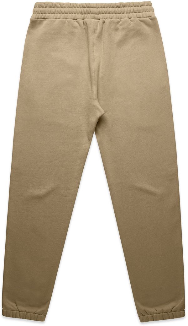 Am image of a Custom AS Colour Mens Stencil Track Pants in Sand!