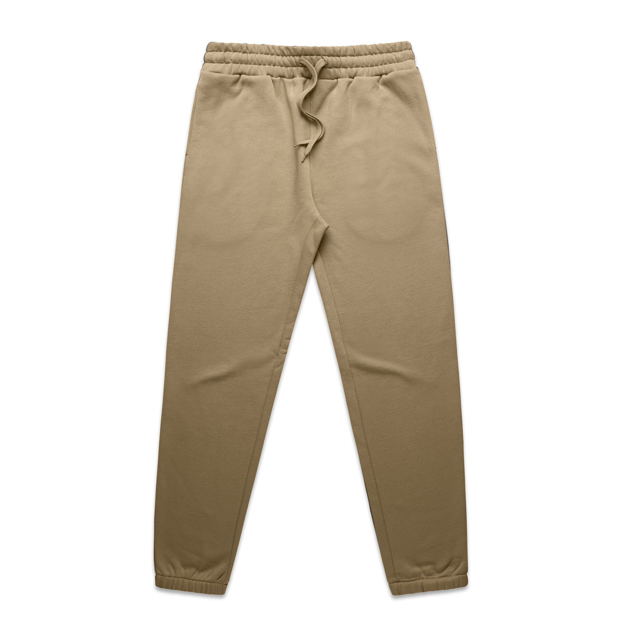 AS Colour Mens Stencil Track Pants in Sand