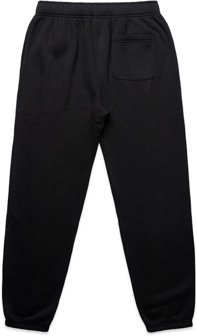 Am image of a Custom AS Colour Mens Relax Track Pants in Black!