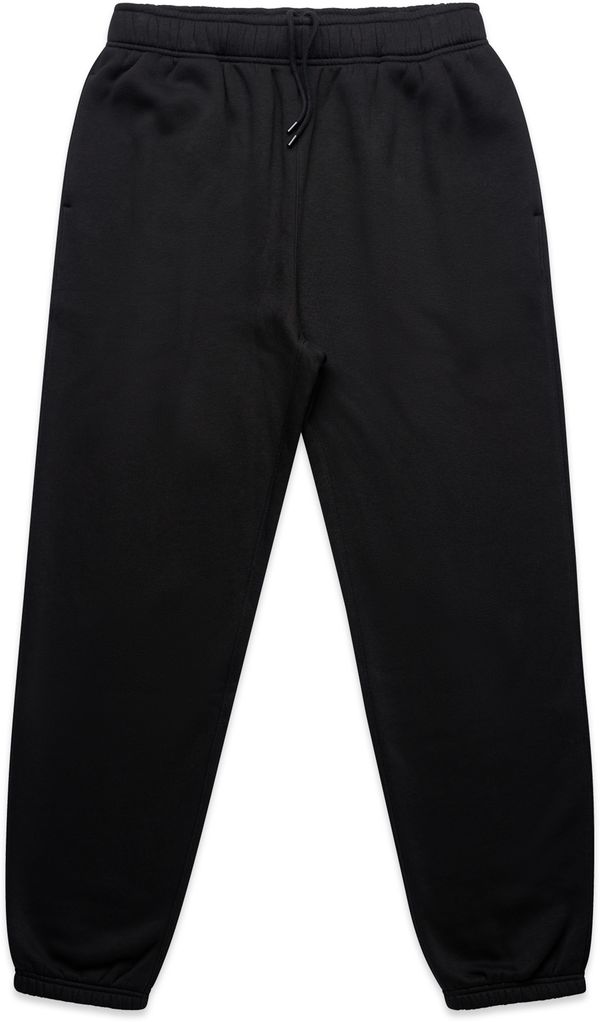 Am image of a Custom AS Colour Mens Relax Track Pants in Black!