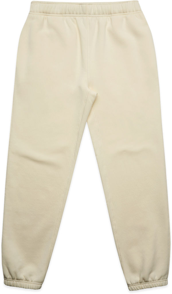 Am image of a Custom AS Colour Mens Relax Track Pants in Butter!
