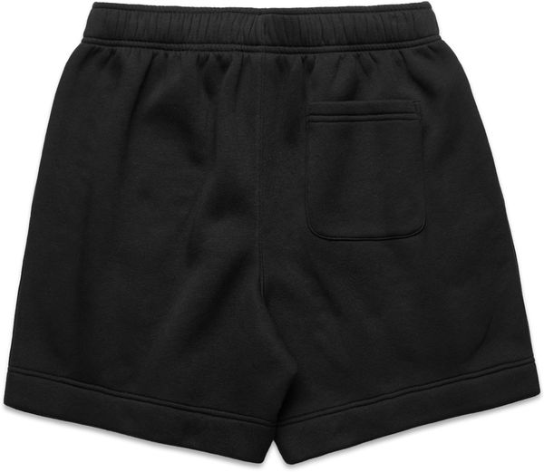 Am image of a Custom AS Colour Mens Relax Track Shorts in Black!
