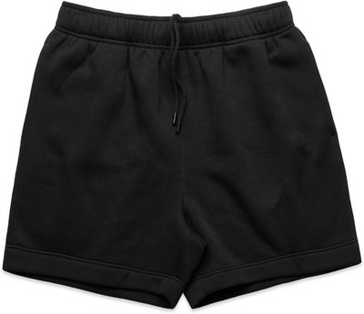 Am image of a Custom AS Colour Mens Relax Track Shorts in Black!