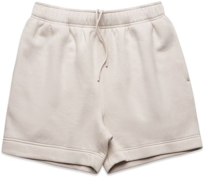 Am image of a Custom AS Colour Mens Relax Track Shorts in Bone!