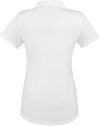 Am image of a Custom Puma Golf Ladies' Icon Golf Polo in BRIGHT WHITE!