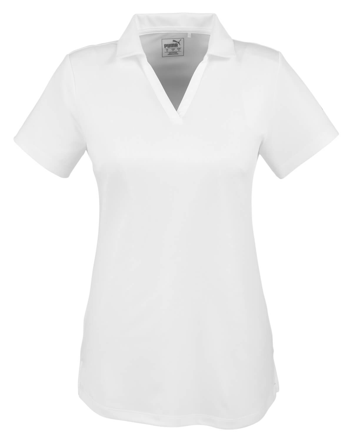 Puma Golf Ladies' Icon Golf Polo in BRIGHT WHITE
