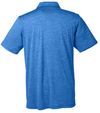 Am image of a Custom Puma Golf Men's Icon Heather Polo in Lapis Blue!