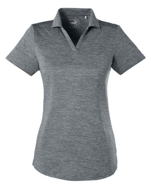Puma Golf Ladies' Icon Heather Polo in Quiet Shade