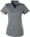 Am image of a Custom Puma Golf Ladies' Icon Heather Polo in Quiet Shade!