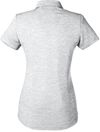 Am image of a Custom Puma Golf Ladies' Icon Heather Polo in Bright White!