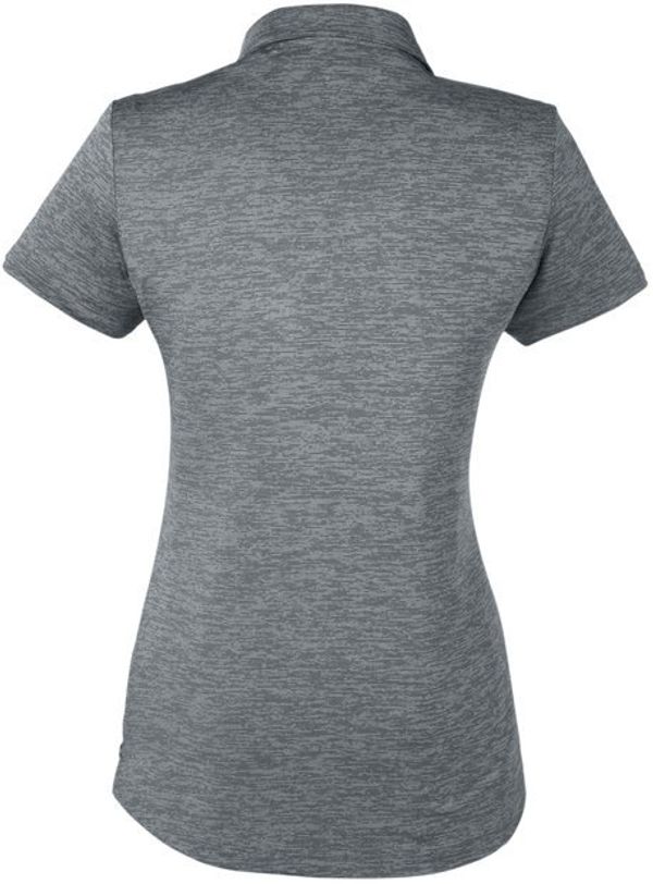 Am image of a Custom Puma Golf Ladies' Icon Heather Polo in Quiet Shade!