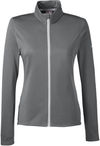 Am image of a Custom Puma Golf Ladies' Icon Full Zip in QUIET SHADE!