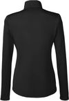 Am image of a Custom Puma Golf Ladies' Icon Full Zip in PUMA BLACK!