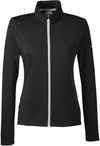 Am image of a Custom Puma Golf Ladies' Icon Full Zip in PUMA BLACK!