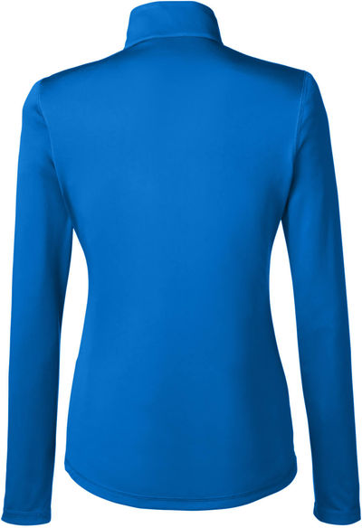 Am image of a Custom Puma Golf Ladies' Icon Full Zip in LAPIS BLUE!