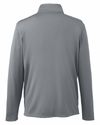 Am image of a Custom Puma Golf Men's Icon Quarter Zip in Quiet Shade!