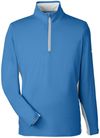 Am image of a Custom Puma Golf Men's Gamer Golf Quarter Zip in BRIGHT COBALT!