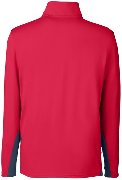 Am image of a Custom Puma Golf Men's Gamer Golf Quarter Zip in SKI PATROL!