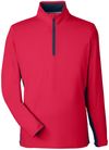 Am image of a Custom Puma Golf Men's Gamer Golf Quarter Zip in SKI PATROL!