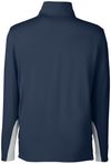 Am image of a Custom Puma Golf Men's Gamer Golf Quarter Zip in NAVY BLAZER!