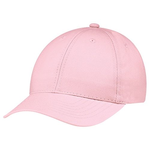 AJM Brushed Cotton Drill Youth Cap in Pink