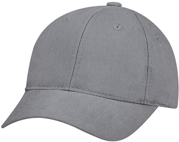 Am image of a Custom AJM Brushed Cotton Drill Youth Cap in Slate!