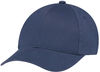 Am image of a Custom AJM Brushed Cotton Drill Cap in Navy!