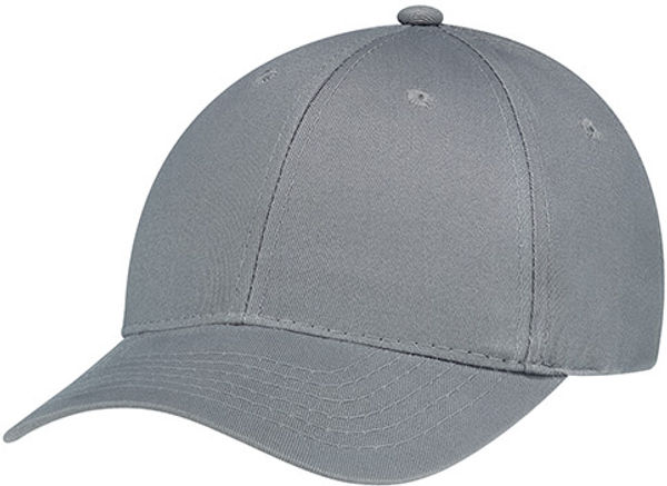 Am image of a Custom AJM Brushed Cotton Drill Cap in Slate!