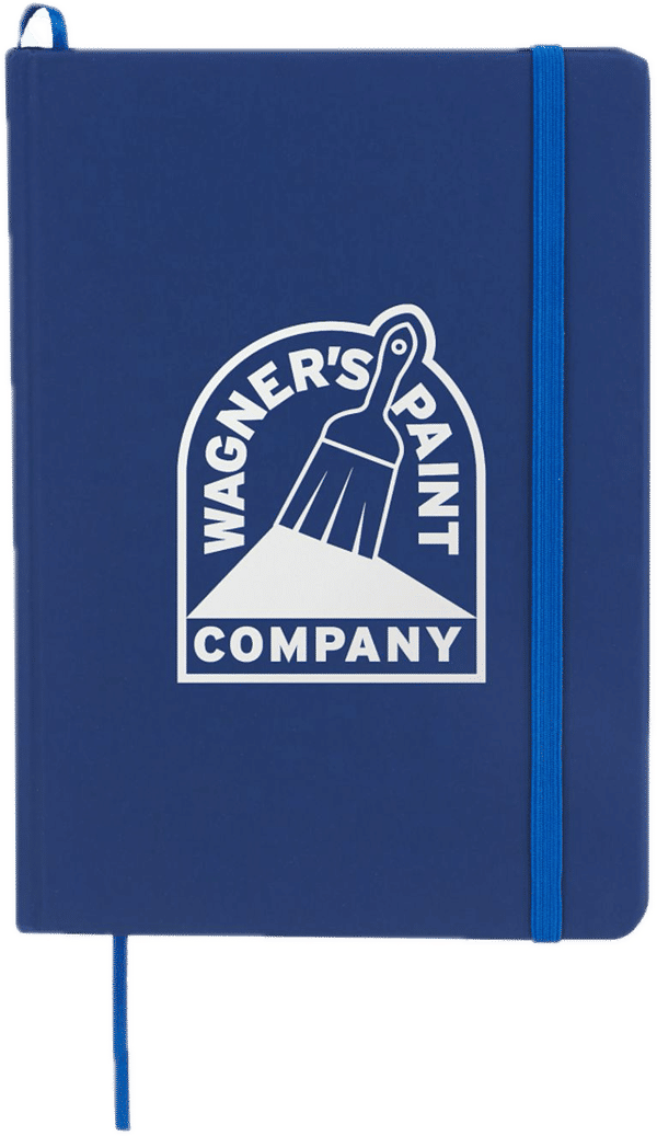 An image of a Custom 5in x 7in Mix Snap Elastic Closure Notebook!