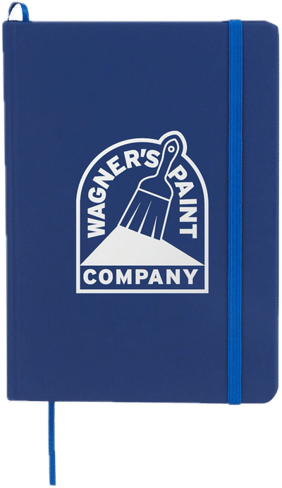 An image of a Custom 5in x 7in Mix Snap Elastic Closure Notebook!