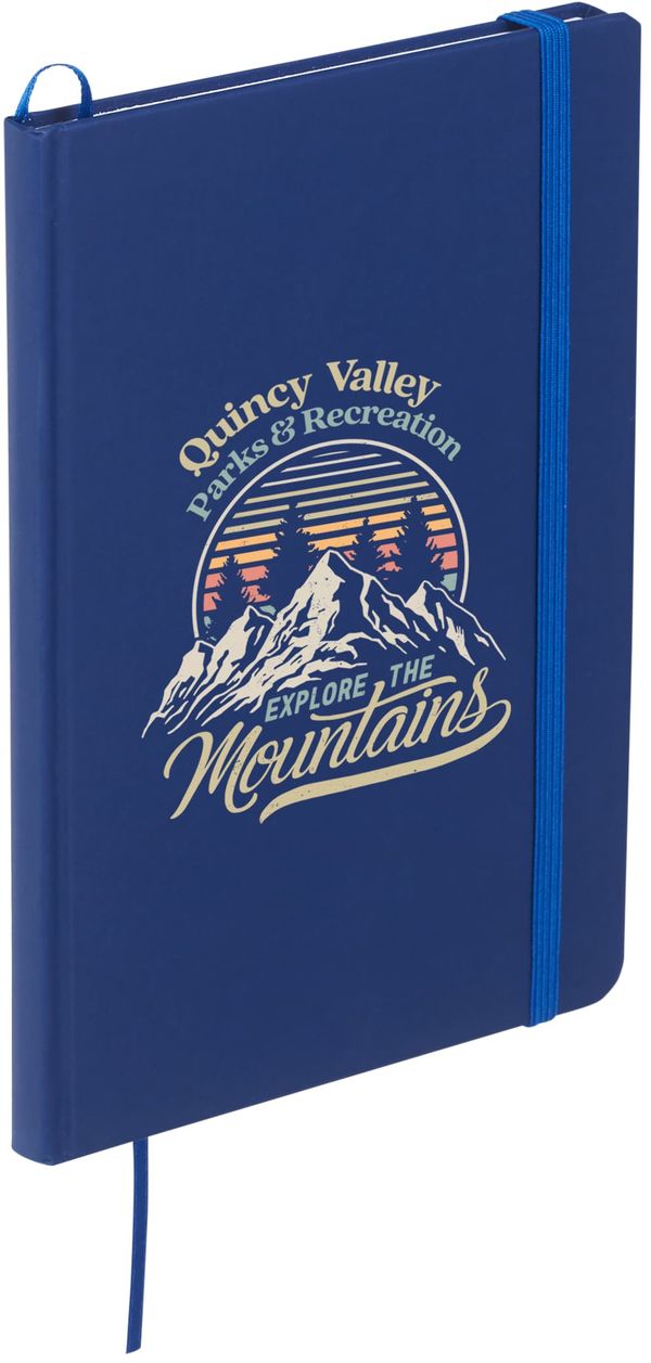 An image of a Custom 5in x 7in Mix Snap Elastic Closure Notebook!