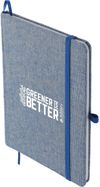 An image of a Custom 5in x 7in Recycled Cotton Bound Notebook!