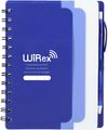 An image of a Custom 5in x 7 in Recycled Dual Pocket Spiral Notebook!