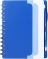 An image of a Custom 5in x 7 in Recycled Dual Pocket Spiral Notebook!