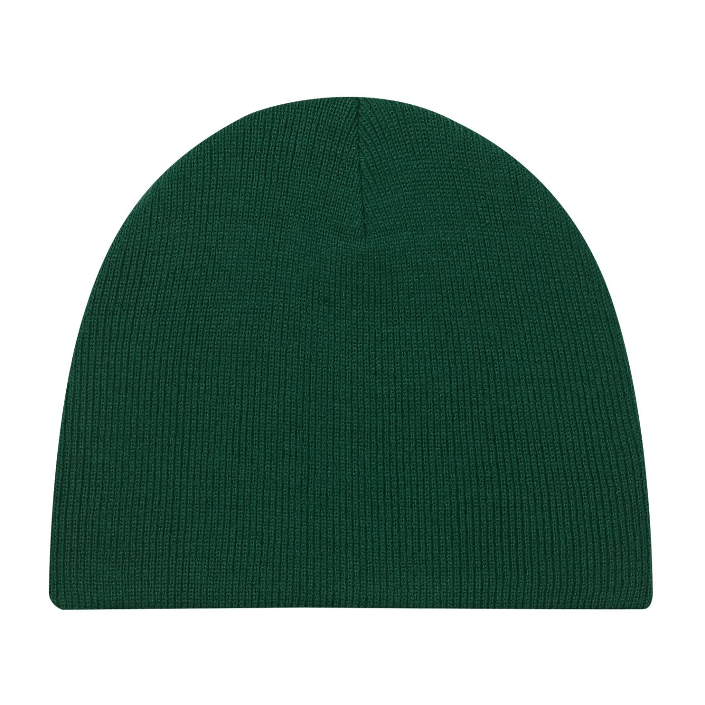 AJM Lightweight Rib Knit Acrylic Board Toque in Forest Green