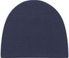 Am image of a Custom AJM Lightweight Rib Knit Acrylic Board Toque in Navy!