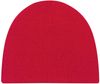 Am image of a Custom AJM Lightweight Rib Knit Acrylic Board Toque in Red!