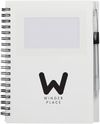 An image of a Custom 5 x 7 in FSC Recycled Star Spiral Notebook with Pen!