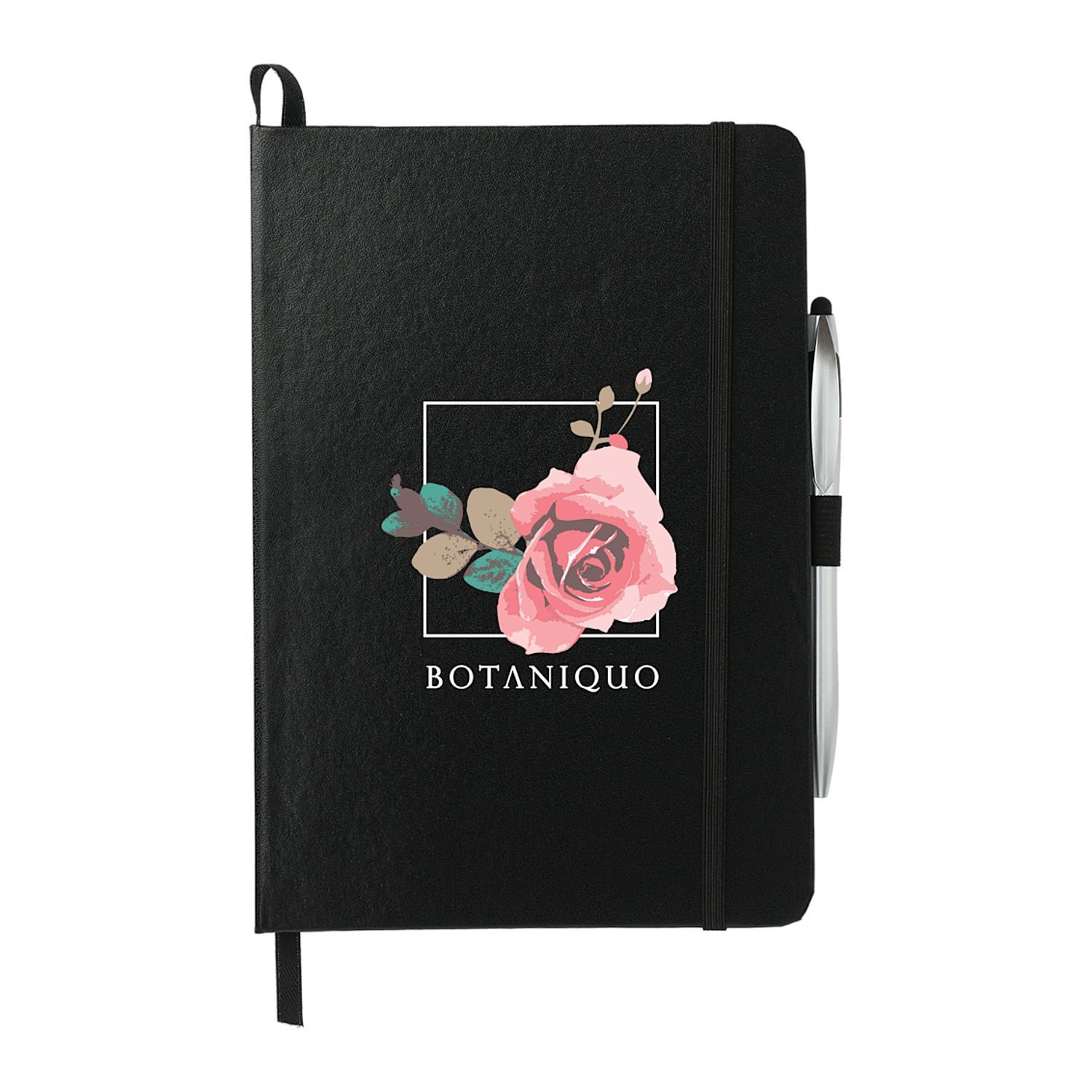 6" x 8.5" Crown Journal with Pen Stylus