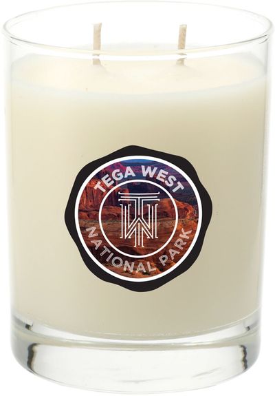 An image of a Custom Seventh Avenue Apothecary Minted Lavender and Sage 11 oz Glass Jar Candle!